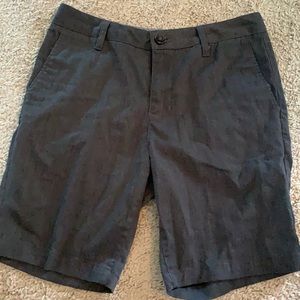 Charcoal gray shorts